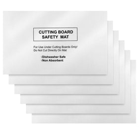 Haull cutting board mats six-pack under boards prevent slips on countertops