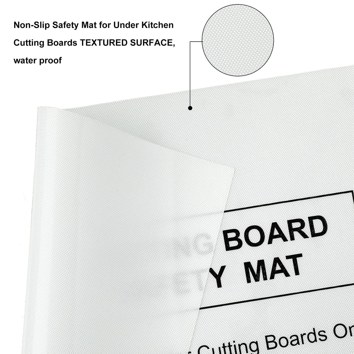 Haull silicone-coated glass-fiber mats highlight non-absorbent, dry counters