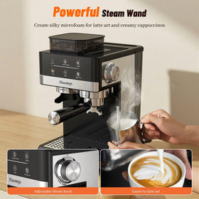 Compact stainless steel design that fits countertops and lasts