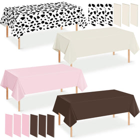Hauwellter cowgirl tablecloth cowprint for rectangle tables enhances western decor