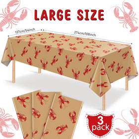 Hauwellter kraft-style background highlights classic crawfish motif for festive settings.