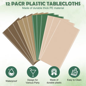 Hauwellter mallard duck camo tablecloth adds outdoor camp feel