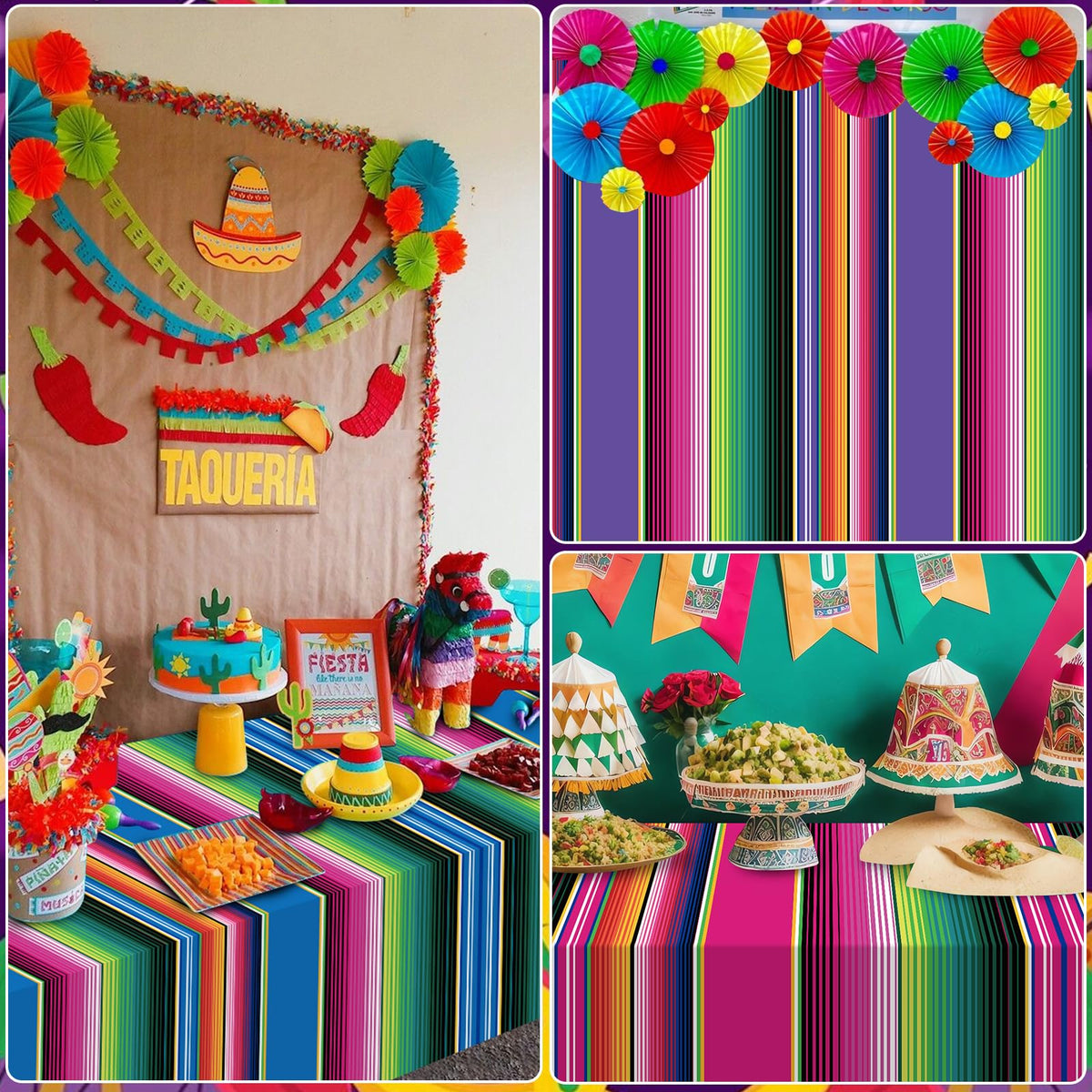 Hauwellter outdoor friendly tablecloth suitable for backyard events