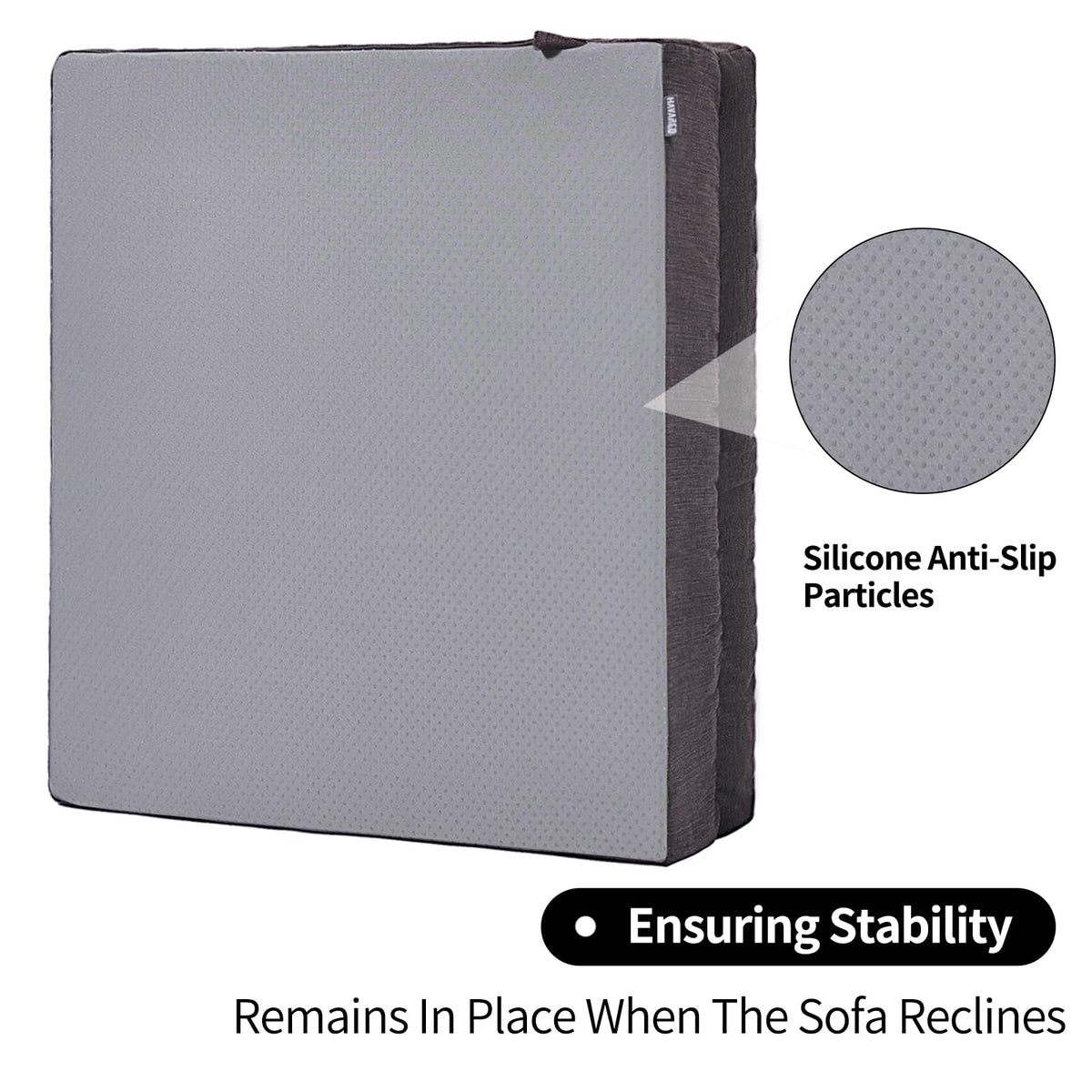 HAVARGO easy setup by inserting foam into cover and zipping shut