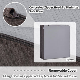 HAVARGO foam inside expands after unpacking to full height.
