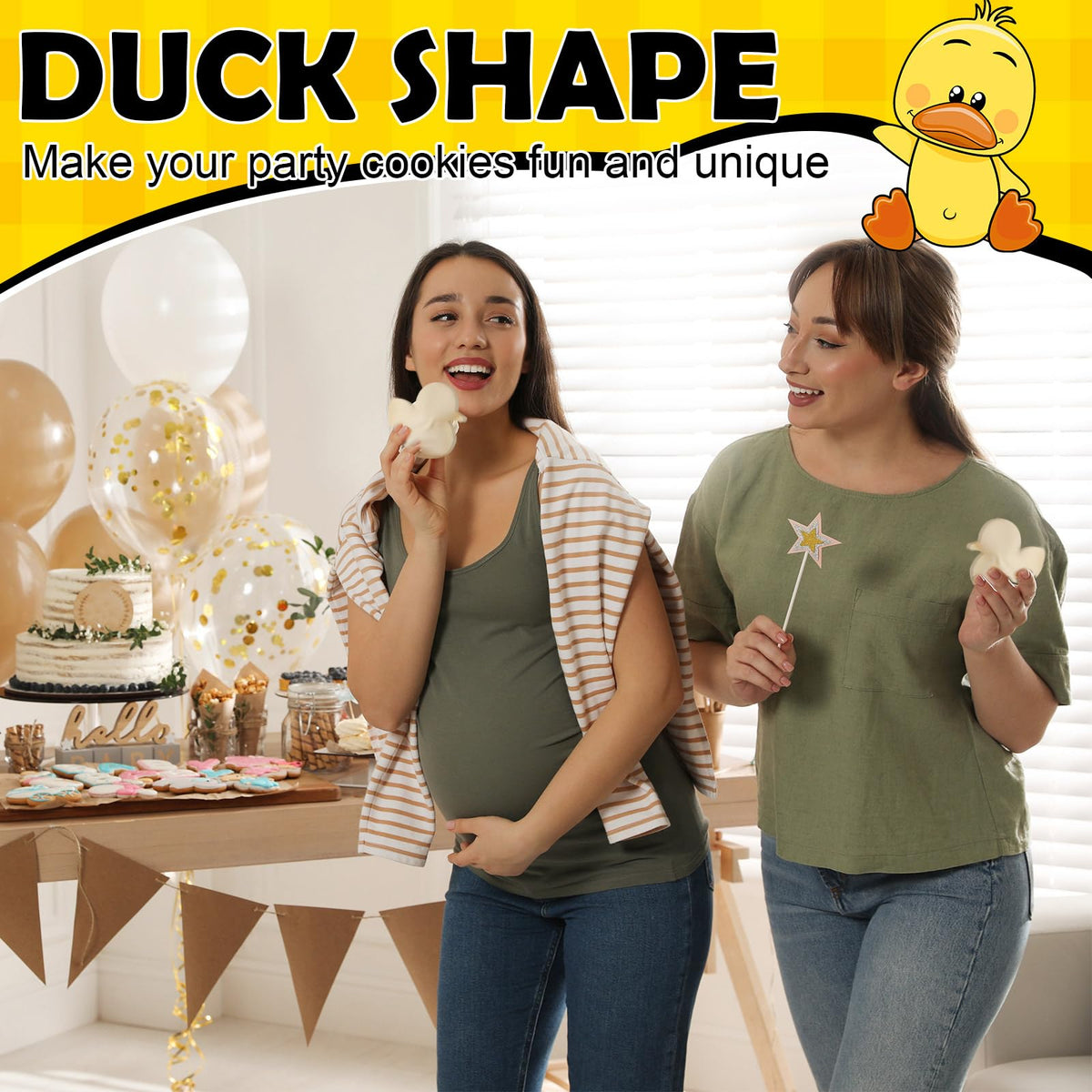 Havawish duck 3-inch cutter ideal for small cookies and snacks.