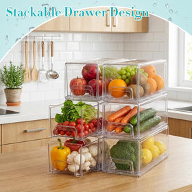 Havawish ice scoop stored neatly in the drawer for convenient serving.