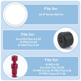 Havexerath float valve gasket pair creates a tight seal around the valve.