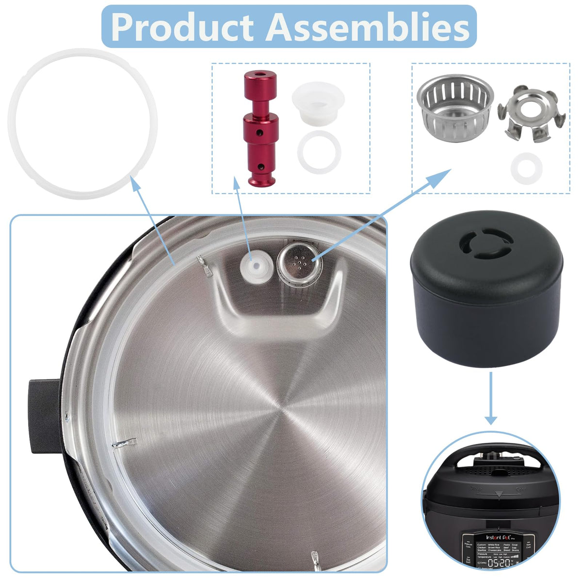 Havexerath float valve improves rise and accurate pressure signaling.