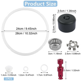 Havexerath steam release valve for Instant Pot enables controlled venting.