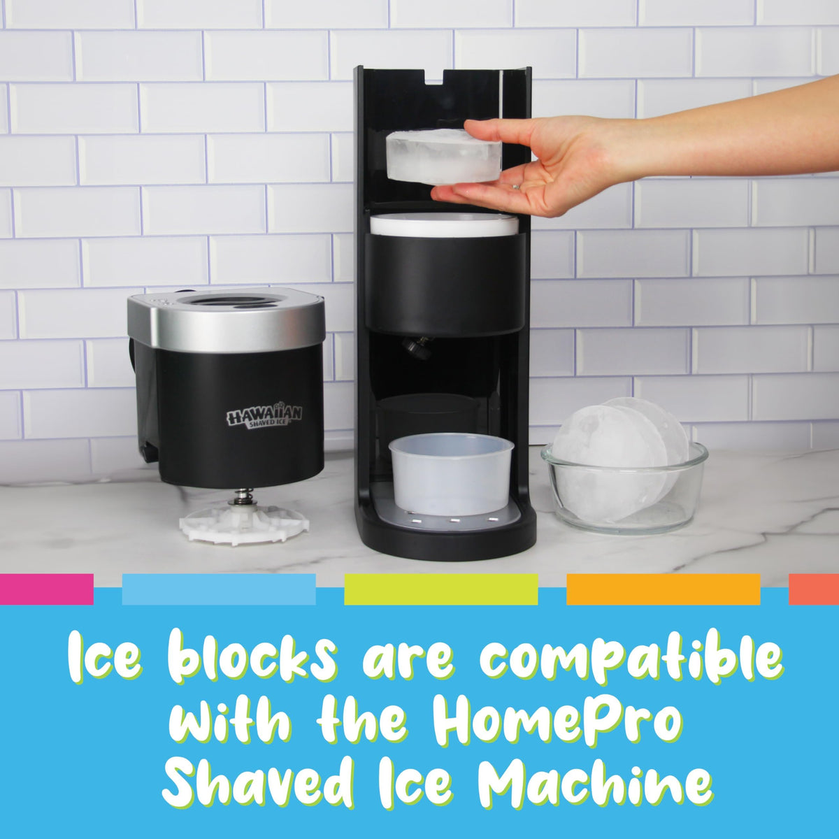 Hawaiian Shaved Ice machine compatibility with Essential & HomePro units