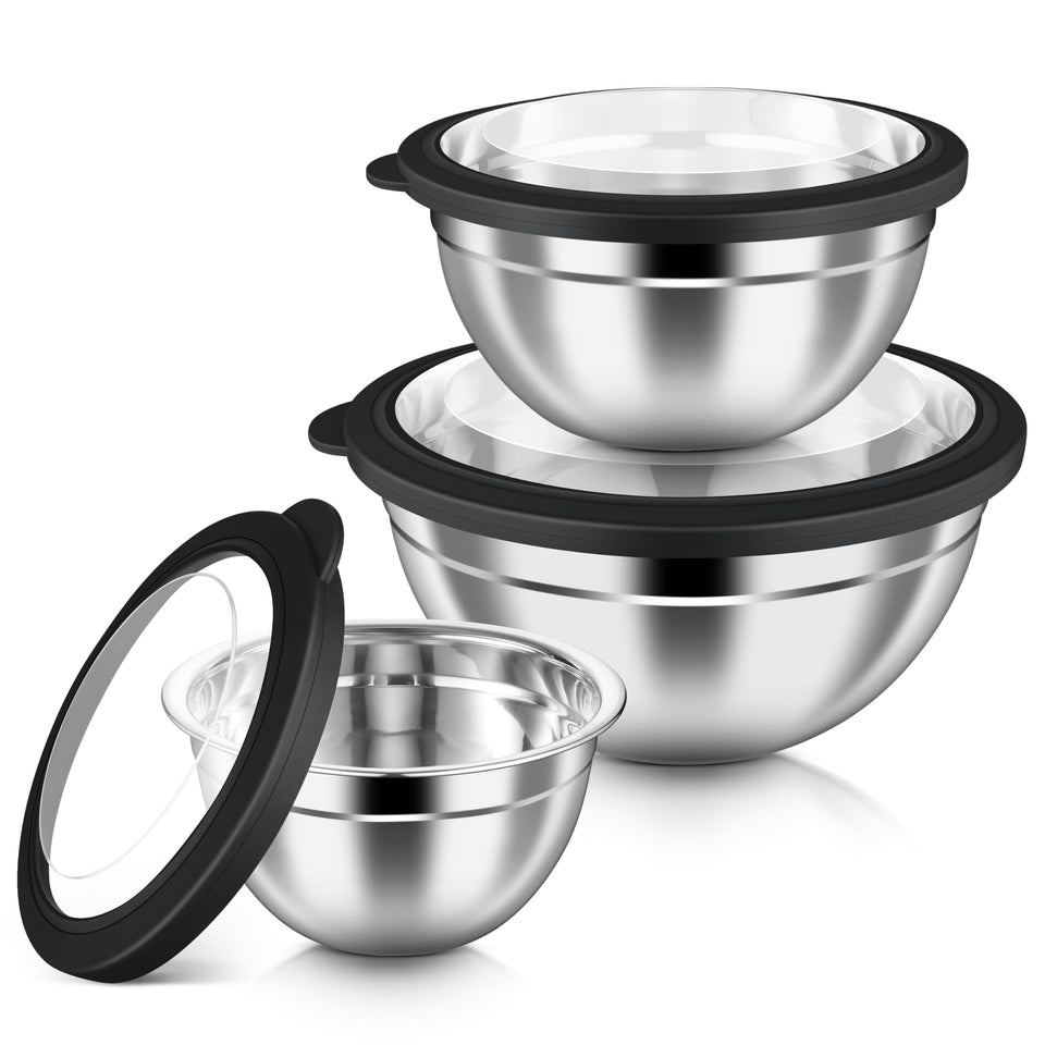 HaWare airtight lids for secure, spill-free storage.
