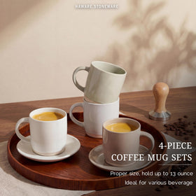 HaWare speckled multicolor mugs add vibrant, versatile style to table settings.