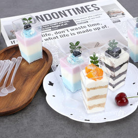 HawHawToys durable food-grade PS cups for puddings and snacks.
