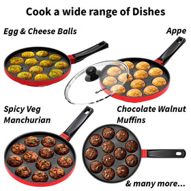 Hawkins Appe Pan glass lid view for monitor cooking