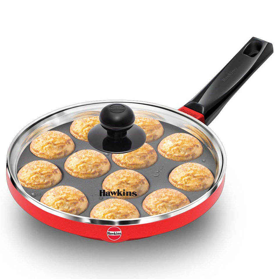 Hawkins Appe Pan with die-cast exterior in black for durable cooking