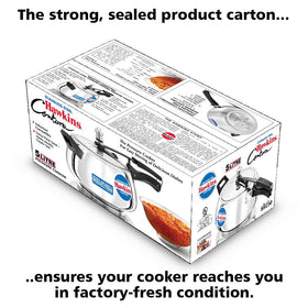 Hawkins Contura 6.6 mm sandwich bottom delivering even heating
