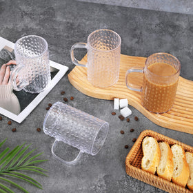 Easy-clean design of Hawnn mugs with smooth surfaces for quick washing.