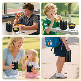HAWEEK 6-layer insulation helps hot meals stay warm longer.