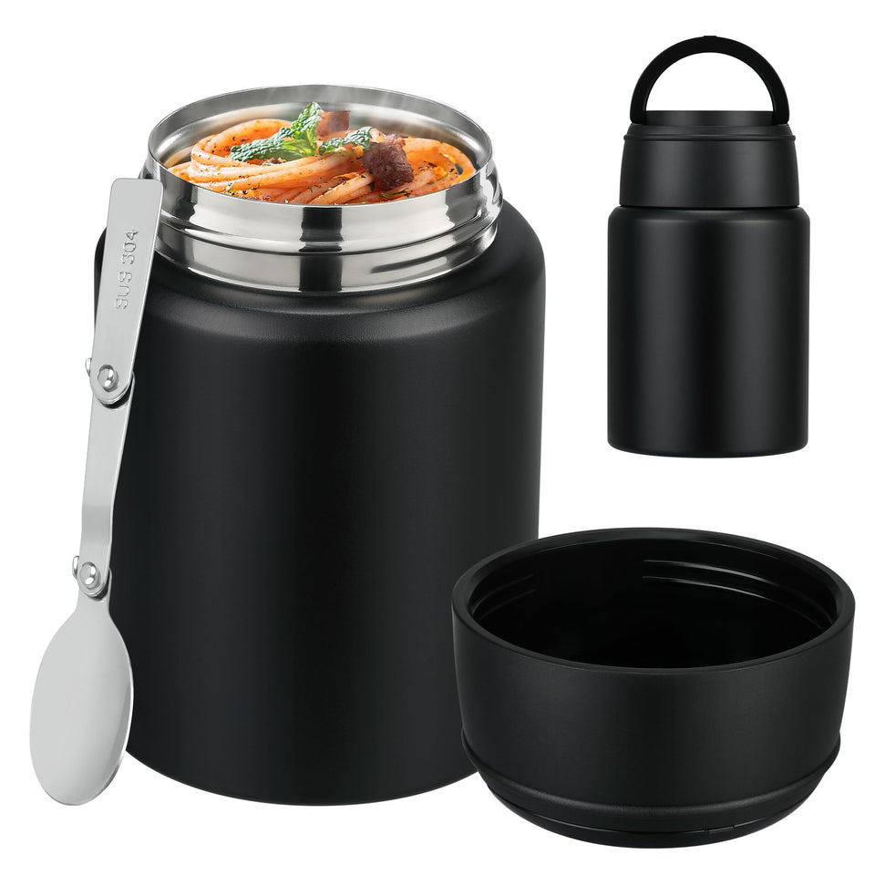 HAWEEK Soup Thermo wide mouth for easy filling and quick cleaning.