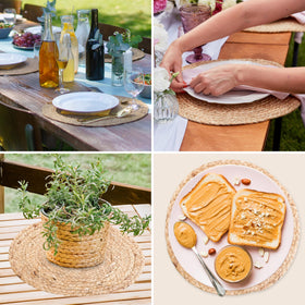 HaxHut 6-pack placemats ideal for entertaining at home