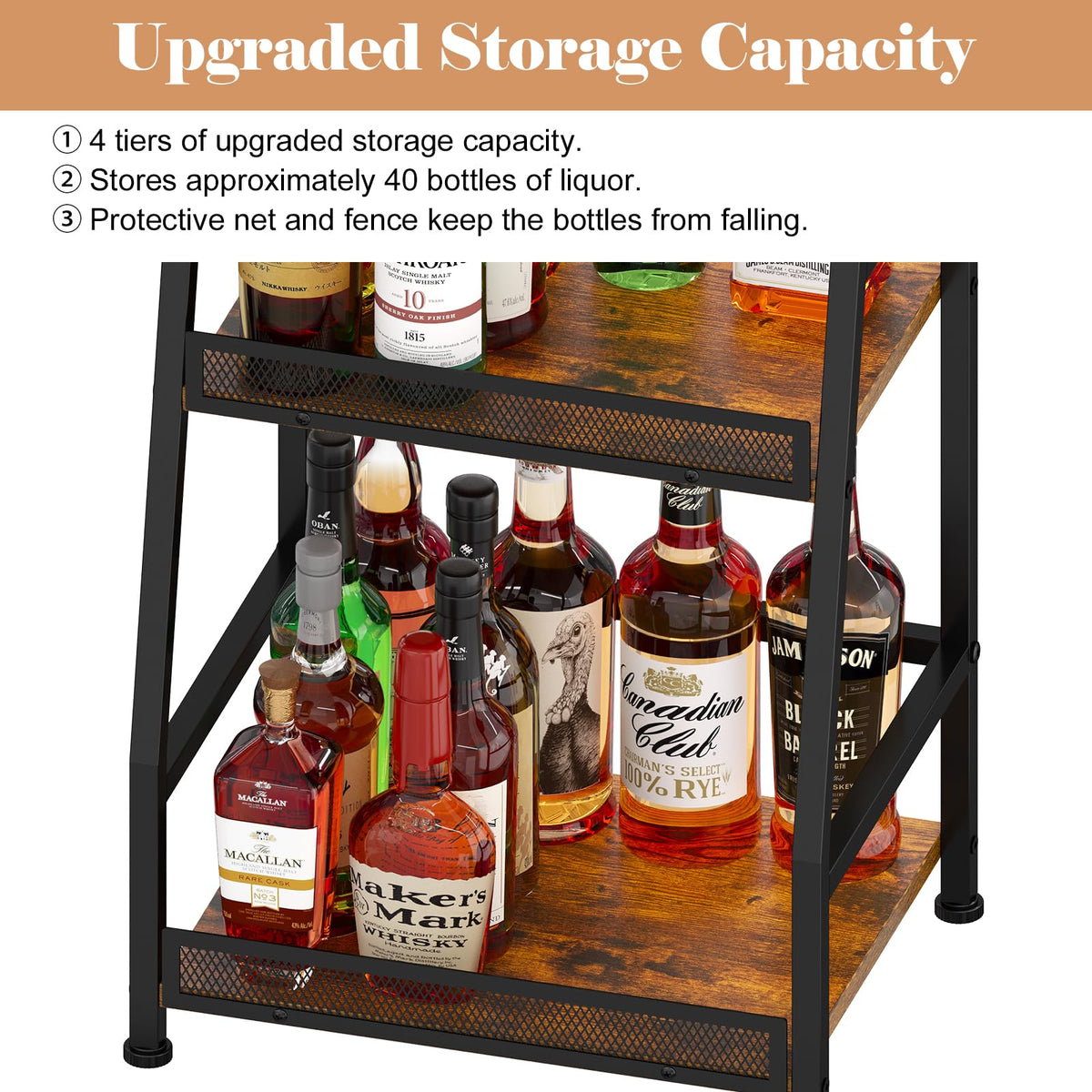 Hayexiha versatile storage for wine, whiskey, syrups, and oils