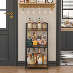 Hayexiha stepped design display emphasizes bottle visibility.