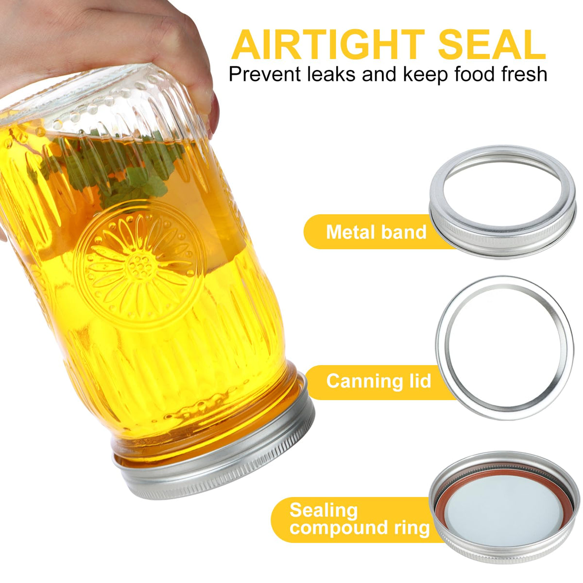 HAYHOI wide-mouth design enables easy filling, cleaning, and scooping