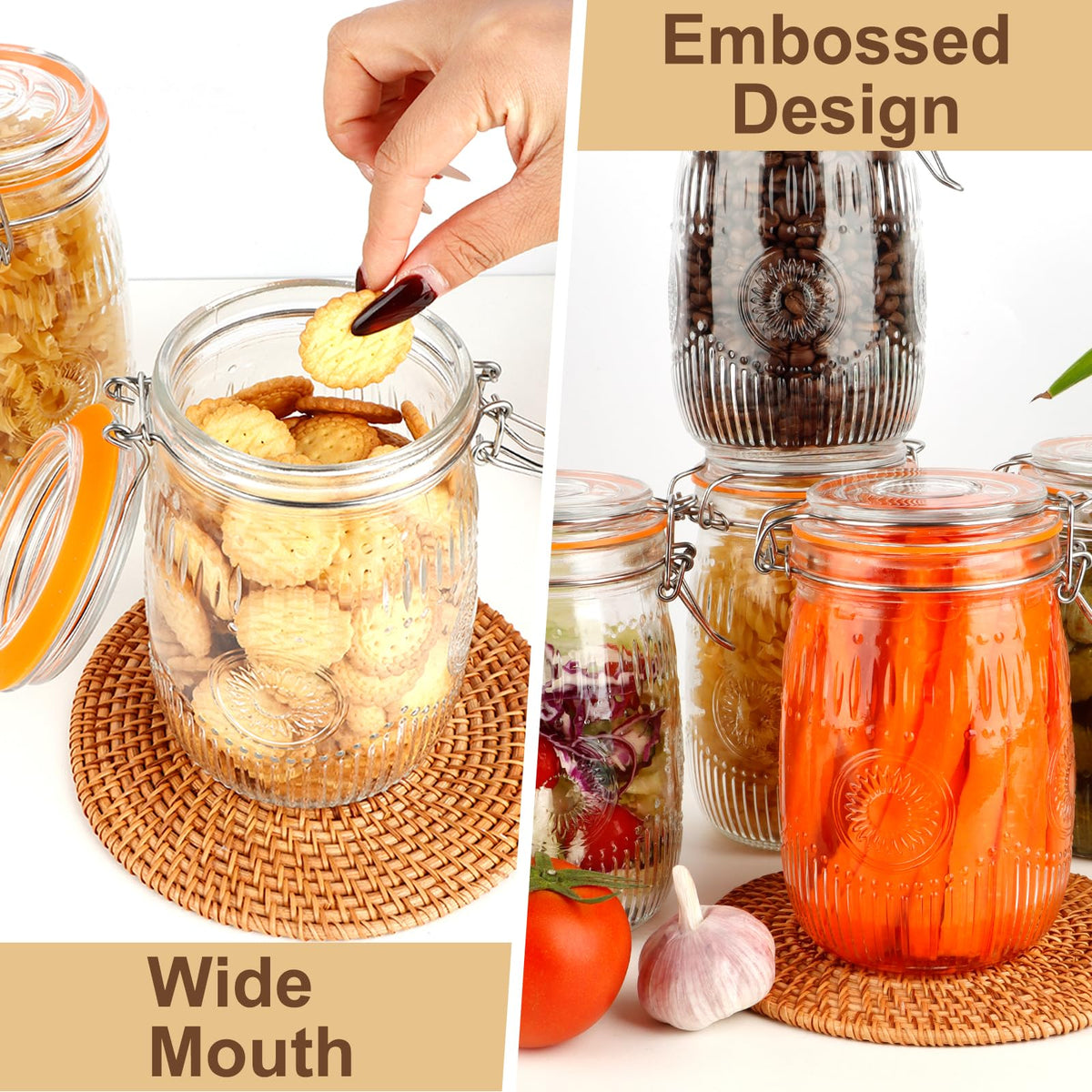 HAYHOI wide-mouth opening for easy filling and cleaning.