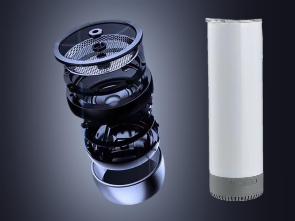Hayins 5Pack compact tumbler fits cup holders for easy transport.