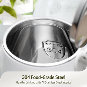 Hazel Quinn gooseneck pour spout enables precise pour-over and tea brewing