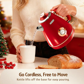 Hazel Quinn 1.7L capacity for tea and coffee prep