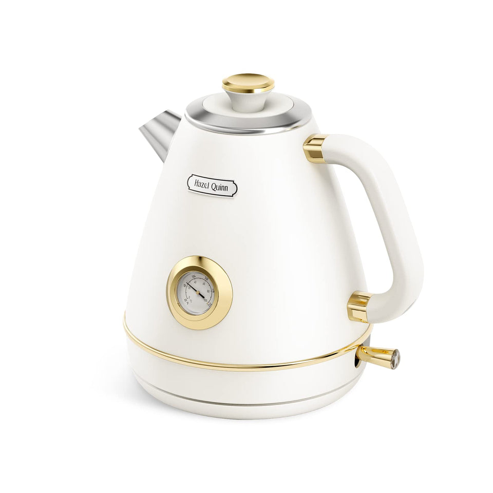 Hazel Quinn Retro Kettle pour focus for smooth, controlled pouring.