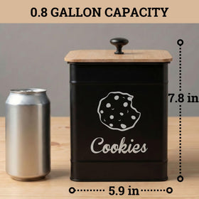 HB Design Co cookie jar on display invites sharing and easy access.