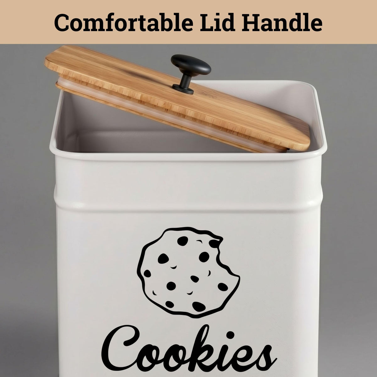 HB Design Co durable cookie canister ideal for daily use.