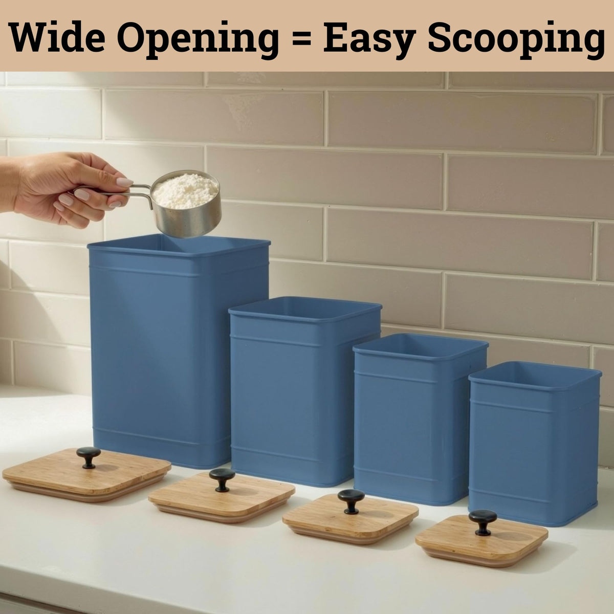 HB Design Co. iron canisters are easy to hand wash and maintain.