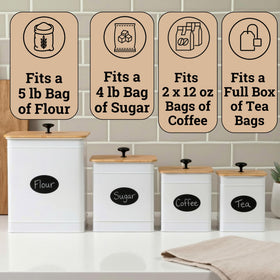 HB Design Co chalkboard labels and marker enable easy customization