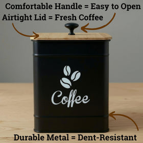 HB Design Co Matte Black Finish provides stylish display and durable metal storage.