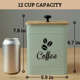 HB Design Co Matte sage green finish complements any kitchen.