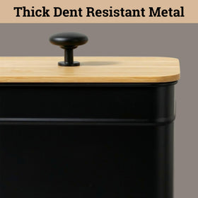 HB Design Co square iron containers are durable and space efficient