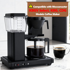 HBcyole borosilicate glass carafe resists thermal shock