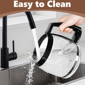 HBCyole dishwasher-safe carafe for easy cleaning after use.