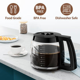 HBCyole ergonomic handle enables comfortable, controlled pouring.