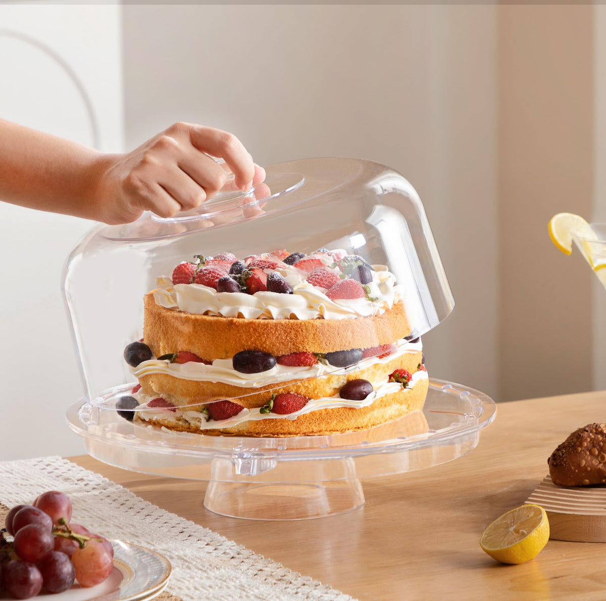 HBlife lid-fit and easy care instructions for long-term use