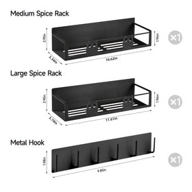 HCBaoXGui owl hook shelf demonstrates versatile magnetic storage for jars.