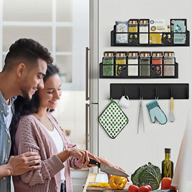 HCBaoXGui owl-design medium shelf neatly frees counter space for daily cooking.