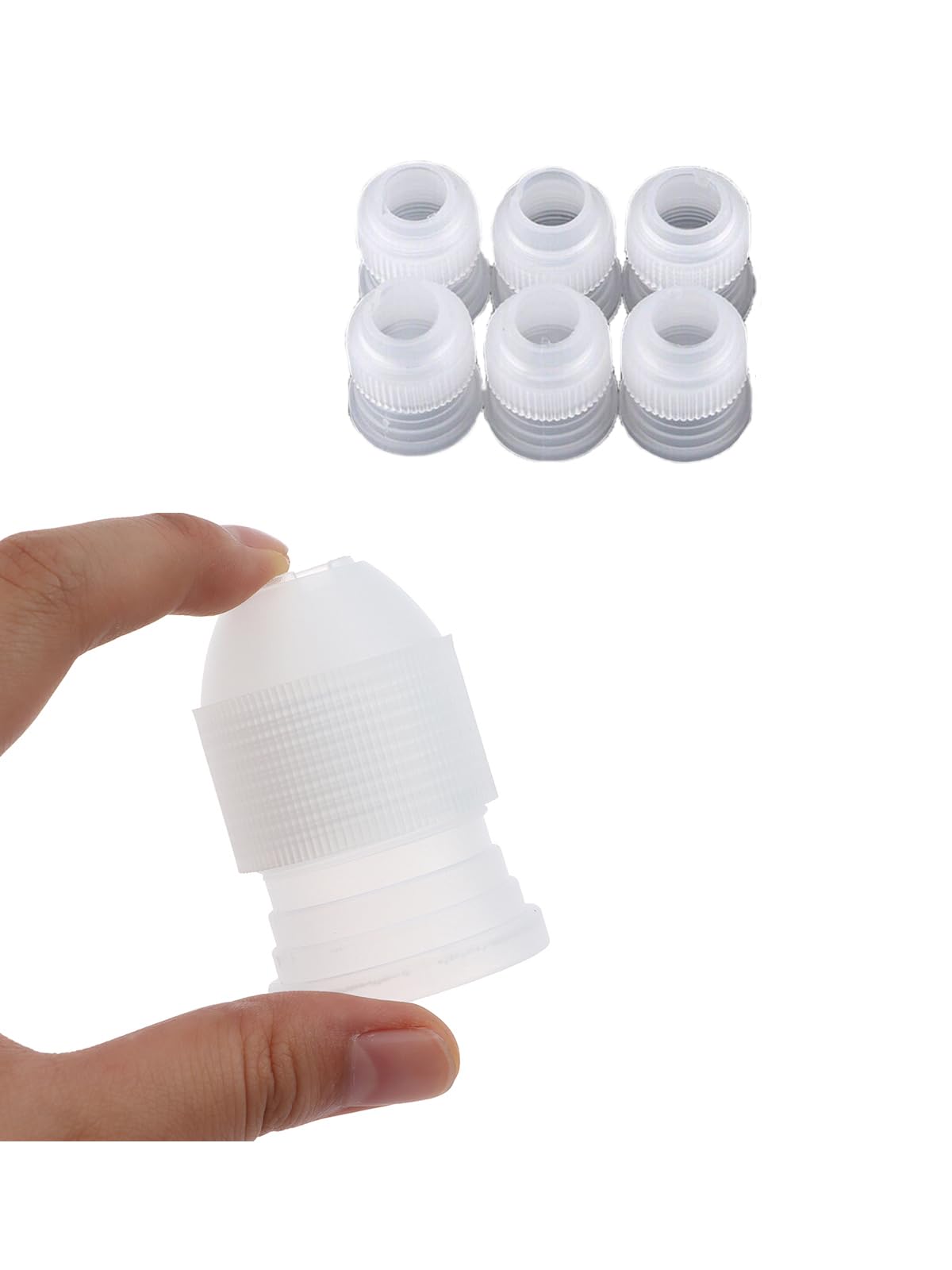 Hdujuan large coupler for piping tip 1M enhances control and reduces waste.