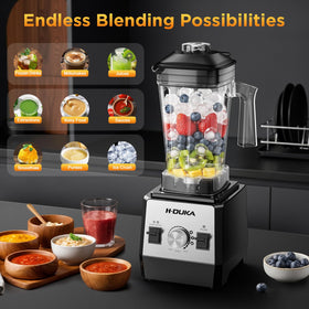 H-Duka blender 64oz pitcher highlights large batch preparation for family shakes