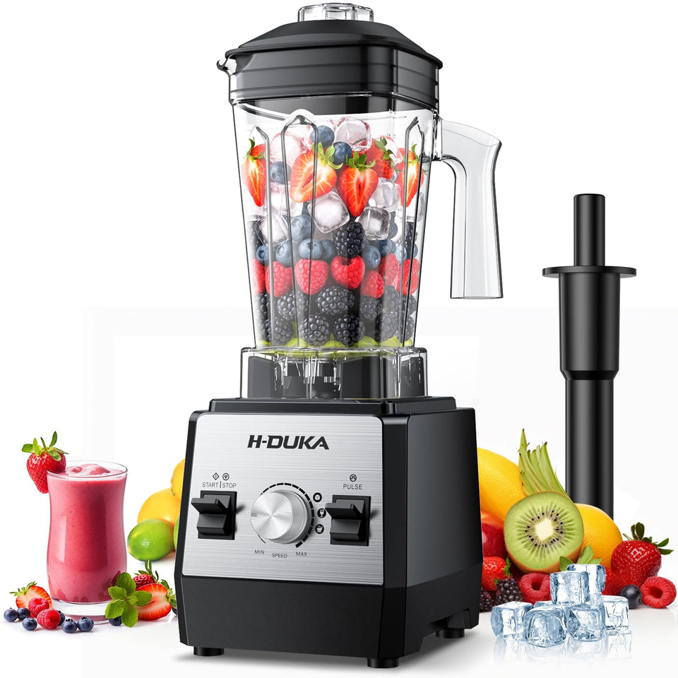 H-Duka blender on a kitchen counter showing its sleek countertop design for daily use