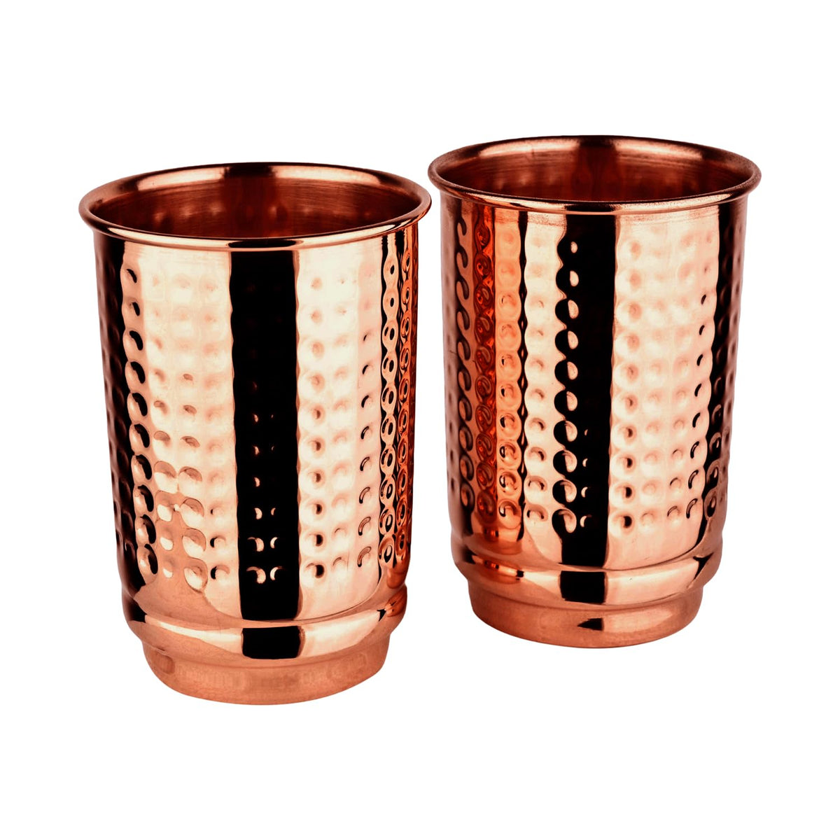 HealthGoodsIn copper drinking cups are unlined and uncoated for pure copper contact